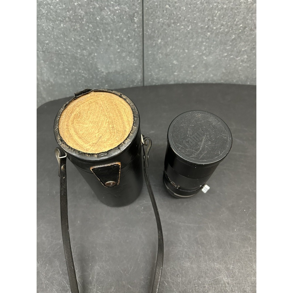 Tamron Auto 1:3.5 F=200mm No. 199838 Camera Lens W/ Case